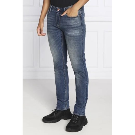 Emporio Armani Jeansy j06 | Slim Fit Emporio Armani 30/32 okazja Gomez Fashion Store