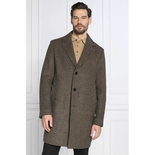 BOSS BLACK Wełniany płaszcz C-Cam ze sklepu Gomez Fashion Store w kategorii Płaszcze męskie - zdjęcie 172972412