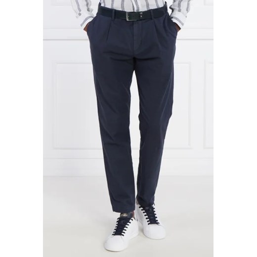 Tommy Hilfiger Spodnie HARLEM | Slim Fit | z dodatkiem lnu ze sklepu Gomez Fashion Store w kategorii Spodnie męskie - zdjęcie 172973453