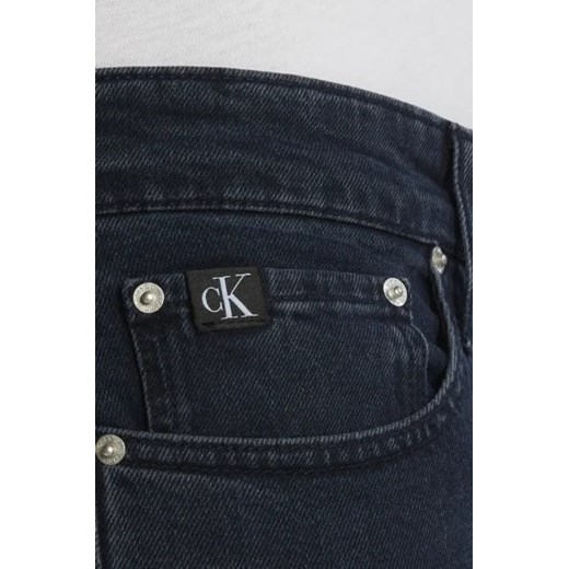Jeansy męskie Calvin Klein z bawełny