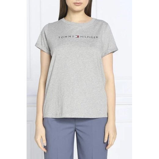 Tommy Hilfiger T-shirt | Regular Fit ze sklepu Gomez Fashion Store w kategorii Bluzki damskie - zdjęcie 172973904