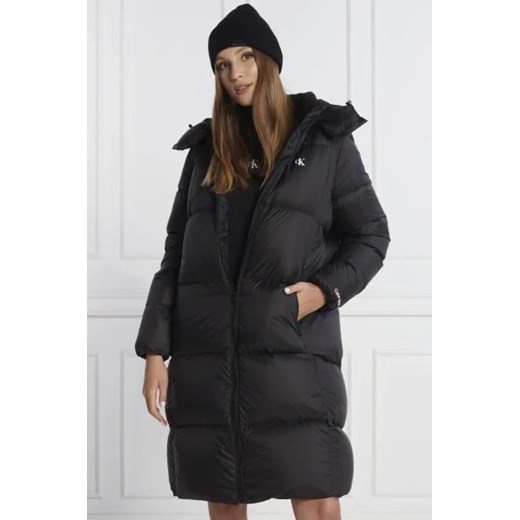 CALVIN KLEIN JEANS Puchowy płaszcz XXL okazja Gomez Fashion Store