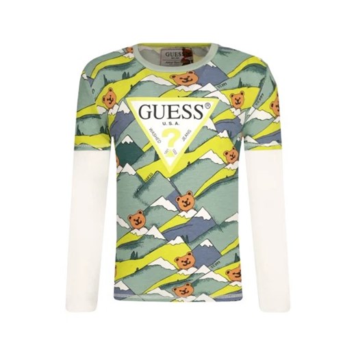 Guess Longsleeve | Regular Fit ze sklepu Gomez Fashion Store w kategorii T-shirty chłopięce - zdjęcie 172975651