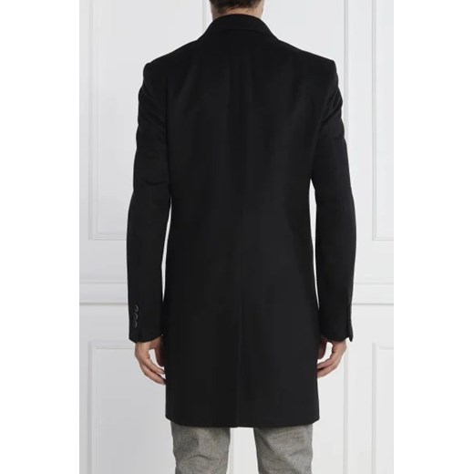 BOSS BLACK Wełniany płaszcz H Hyde | z dodatkiem kaszmiru 58 okazyjna cena Gomez Fashion Store