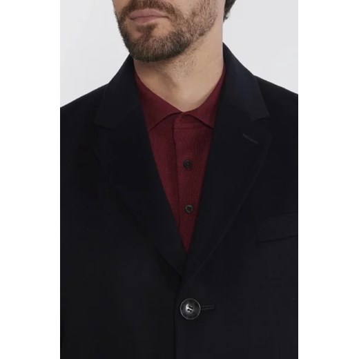 BOSS BLACK Wełniany płaszcz H Hyde | z dodatkiem kaszmiru 50 Gomez Fashion Store wyprzedaż