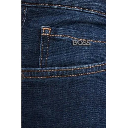 Jeansy męskie BOSS HUGO wiosenne z elastanu 