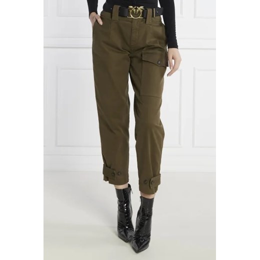 Pinko Spodnie cargo LUCERNA | Regular Fit Pinko 34 promocyjna cena Gomez Fashion Store