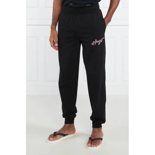 Hugo Bodywear Spodnie dresowe Varsity Pants | Regular Fit XL wyprzedaż Gomez Fashion Store
