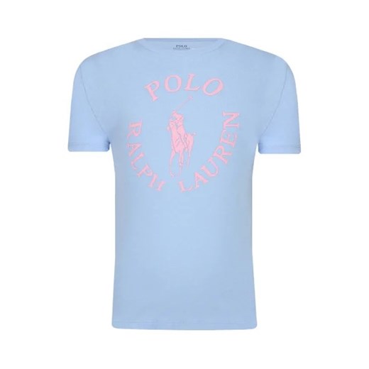 POLO RALPH LAUREN T-shirt | Regular Fit ze sklepu Gomez Fashion Store w kategorii Bluzki dziewczęce - zdjęcie 172977770