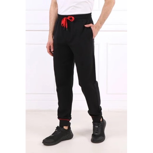 Hugo Bodywear Spodnie dresowe Stacked Pants | Regular Fit ze sklepu Gomez Fashion Store w kategorii Spodnie męskie - zdjęcie 172979102