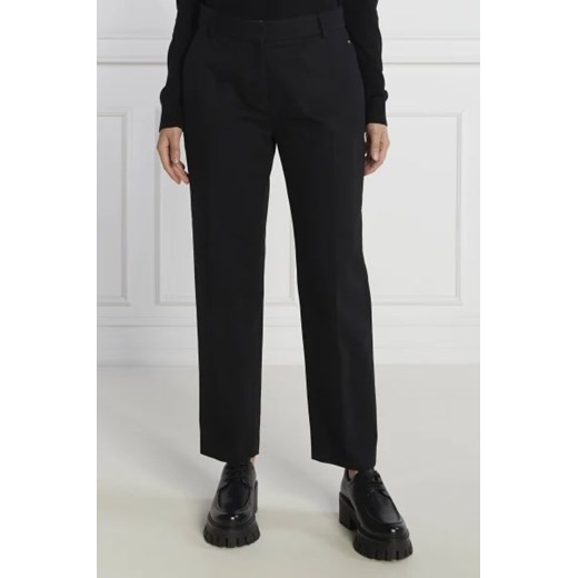 Tommy Hilfiger Spodnie chino | Straight fit ze sklepu Gomez Fashion Store w kategorii Spodnie damskie - zdjęcie 172979390