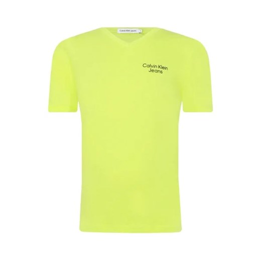 CALVIN KLEIN JEANS T-shirt | Regular Fit ze sklepu Gomez Fashion Store w kategorii T-shirty chłopięce - zdjęcie 172980553