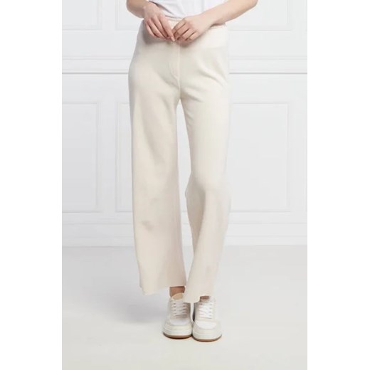 Marc Cain Wełniane spodnie | Regular Fit ze sklepu Gomez Fashion Store w kategorii Spodnie damskie - zdjęcie 172981024