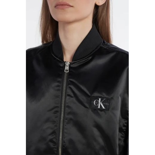 Calvin Klein Jeans Satynowy bezrękawnik | Loose fit S okazyjna cena Gomez Fashion Store