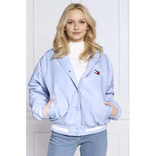 Tommy Jeans Kurtka bomber TJW GRAPHIC SATIN | Regular Fit Tommy Jeans L Gomez Fashion Store okazja