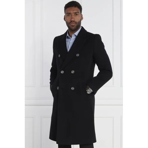 HUGO Wełniany płaszcz Miroy2341 50 promocja Gomez Fashion Store