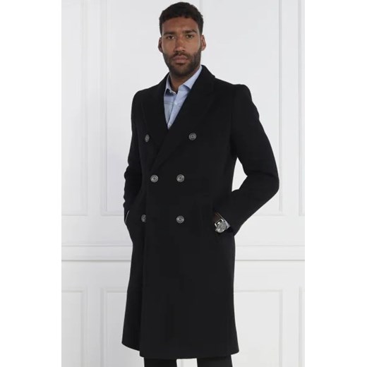 HUGO Wełniany płaszcz Miroy2341 ze sklepu Gomez Fashion Store w kategorii Płaszcze męskie - zdjęcie 172983581