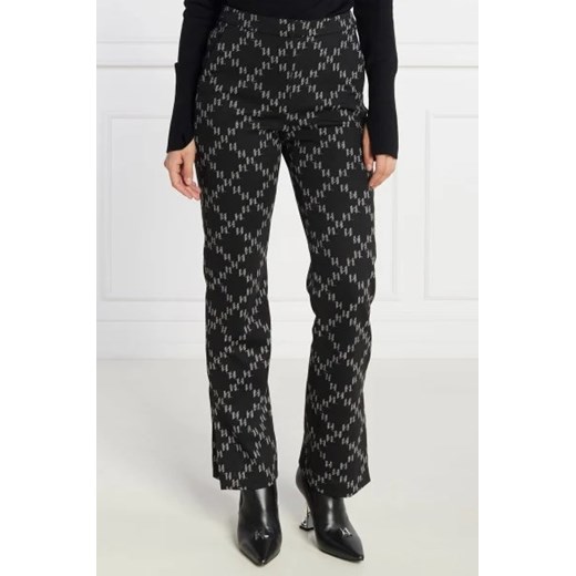 Karl Lagerfeld Spodnie punto | Regular Fit ze sklepu Gomez Fashion Store w kategorii Spodnie damskie - zdjęcie 172983790