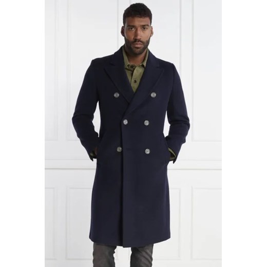HUGO Wełniany płaszcz Miroy2341 ze sklepu Gomez Fashion Store w kategorii Płaszcze męskie - zdjęcie 172983991