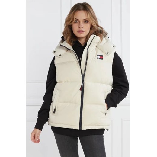 Tommy Jeans Puchowy bezrękawnik | Regular Fit Tommy Jeans S promocja Gomez Fashion Store