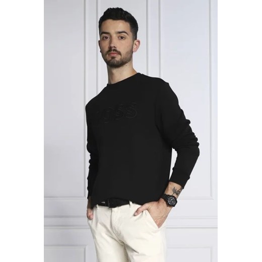 BOSS ORANGE Bluza Welogocrew | Regular Fit ze sklepu Gomez Fashion Store w kategorii Bluzy męskie - zdjęcie 172984680