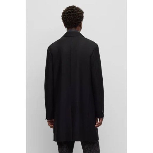 HUGO Wełniany płaszcz malto | z dodatkiem kaszmiru 52 Gomez Fashion Store wyprzedaż