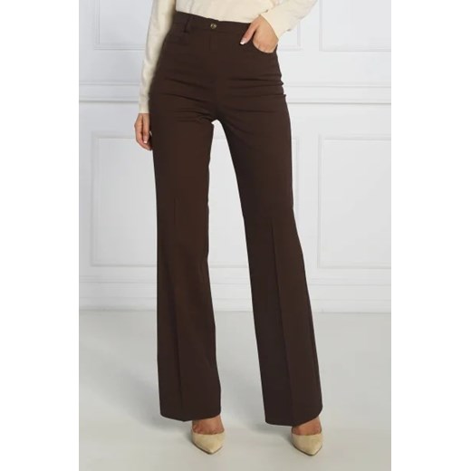 Pinko Wełniane spodnie PARIDA | Straight fit ze sklepu Gomez Fashion Store w kategorii Spodnie damskie - zdjęcie 172987240