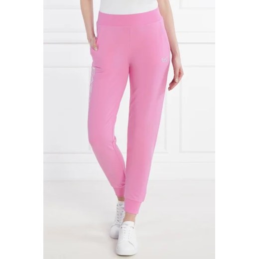 EA7 Spodnie dresowe | Regular Fit ze sklepu Gomez Fashion Store w kategorii Spodnie damskie - zdjęcie 172987784
