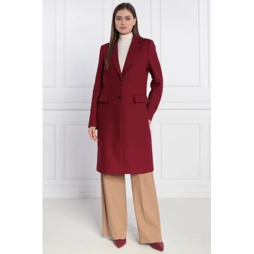Tommy Hilfiger Wełniany płaszcz | z dodatkiem kaszmiru ze sklepu Gomez Fashion Store w kategorii Płaszcze damskie - zdjęcie 172987904