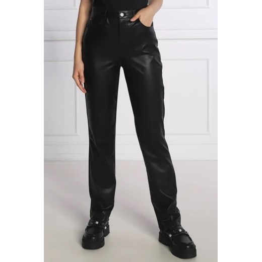 GUESS Spodnie CAROLINE | Straight fit ze sklepu Gomez Fashion Store w kategorii Spodnie damskie - zdjęcie 172988093
