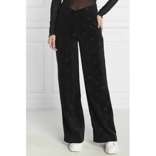 HUGO Spodnie dresowe Navalia | flare fit ze sklepu Gomez Fashion Store w kategorii Spodnie damskie - zdjęcie 172988962