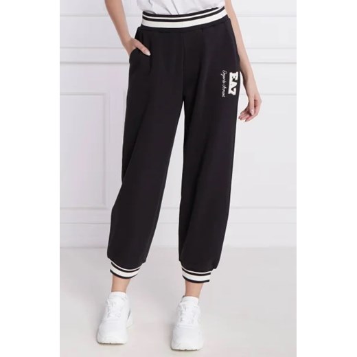 EA7 Spodnie dresowe | Loose fit ze sklepu Gomez Fashion Store w kategorii Spodnie damskie - zdjęcie 172988983