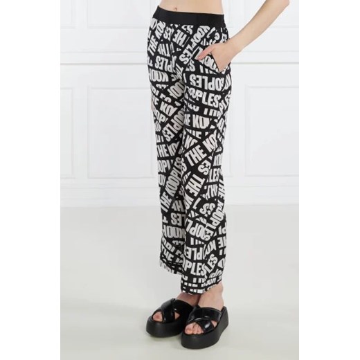 The Kooples Jedwabne spodnie | Straight fit ze sklepu Gomez Fashion Store w kategorii Spodnie damskie - zdjęcie 172989614