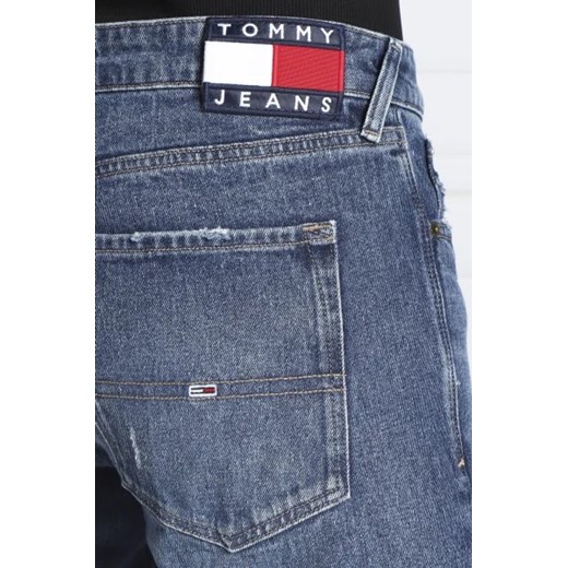Jeansy męskie Tommy Jeans z elastanu
