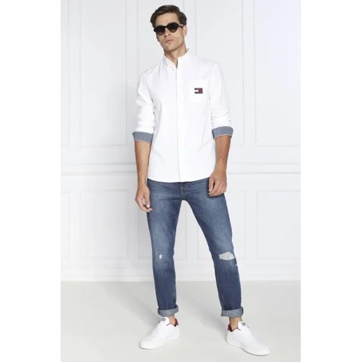 Jeansy męskie Tommy Jeans z elastanu