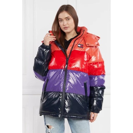 Tommy Jeans Puchowa kurtka TJW OVR HIGH GLOSS ALASKA | Regular Fit ze sklepu Gomez Fashion Store w kategorii Kurtki damskie - zdjęcie 172989802