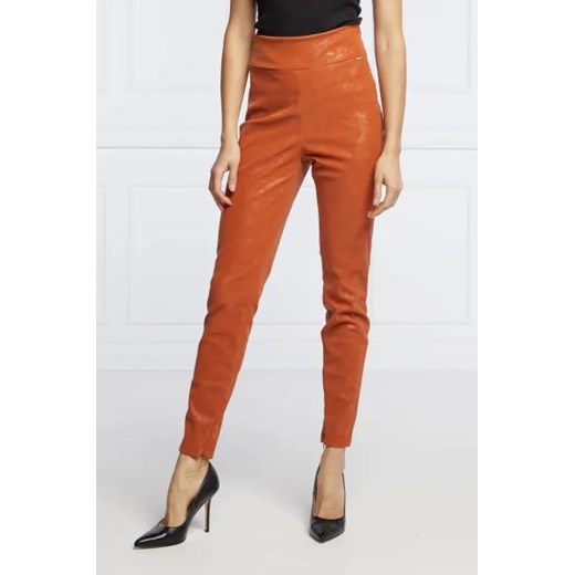 GUESS Spodnie PRISCILLA | Slim Fit ze sklepu Gomez Fashion Store w kategorii Spodnie damskie - zdjęcie 172990530