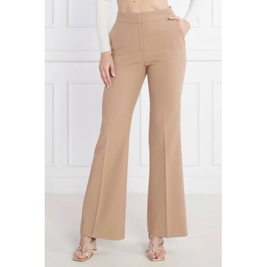 HUGO Spodnie Hismara | flare fit ze sklepu Gomez Fashion Store w kategorii Spodnie damskie - zdjęcie 172990810