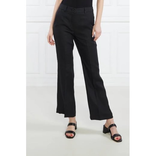 Marella Lniane spodnie | Regular Fit ze sklepu Gomez Fashion Store w kategorii Spodnie damskie - zdjęcie 172990912