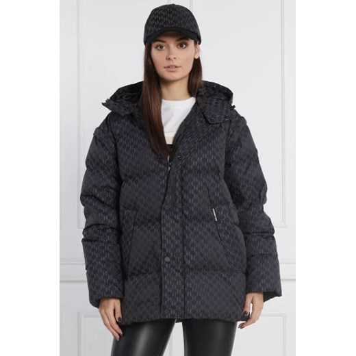 Karl Lagerfeld Puchowa kurtka 2w1 Reflect Monogram | Regular Fit Karl Lagerfeld XL Gomez Fashion Store wyprzedaż