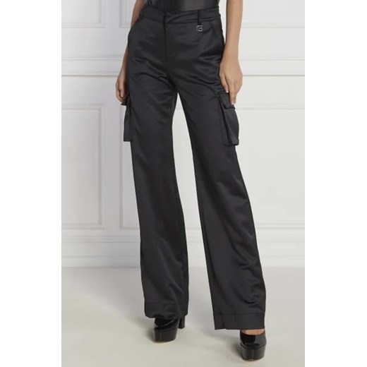Gaëlle Paris Spodnie cargo | flare fit ze sklepu Gomez Fashion Store w kategorii Spodnie damskie - zdjęcie 172991523