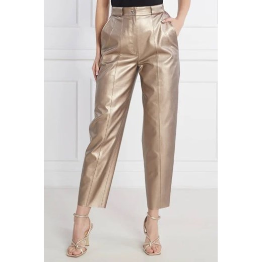 HUGO Spodnie Haresa-1 | Relaxed fit ze sklepu Gomez Fashion Store w kategorii Spodnie damskie - zdjęcie 172991762