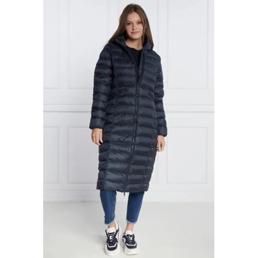 Tommy Hilfiger Kurtka MW PADDED GLOBAL STRIPE MAXI | Slim Fit Tommy Hilfiger L wyprzedaż Gomez Fashion Store
