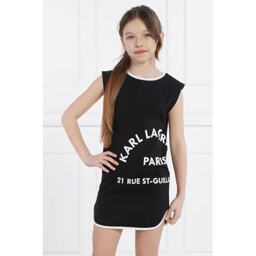 Karl Lagerfeld Kids Sukienka 138 Gomez Fashion Store promocyjna cena