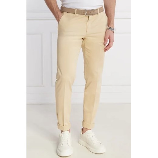 BOSS BLACK Spodnie chino Kaito1 | Slim Fit | stretch 50 wyprzedaż Gomez Fashion Store