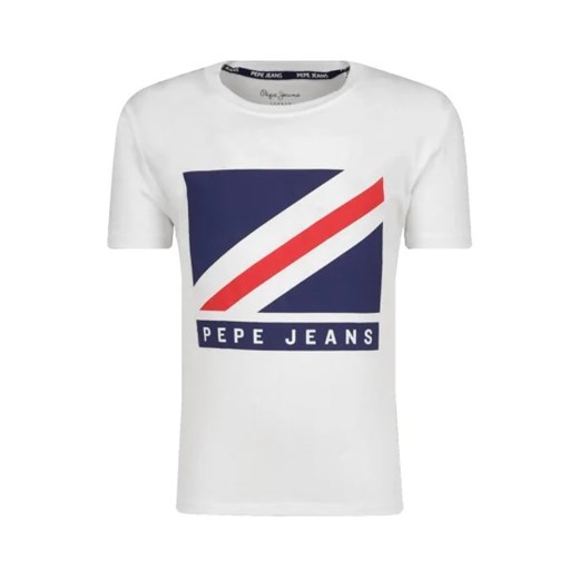 Pepe Jeans London T-shirt CARLTON | Regular Fit ze sklepu Gomez Fashion Store w kategorii T-shirty chłopięce - zdjęcie 172992774