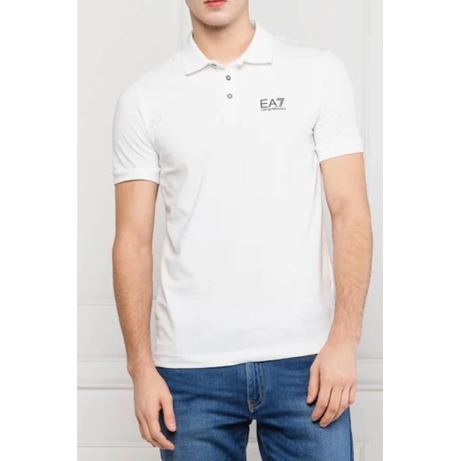 EA7 Polo | Regular Fit ze sklepu Gomez Fashion Store w kategorii T-shirty męskie - zdjęcie 172992983
