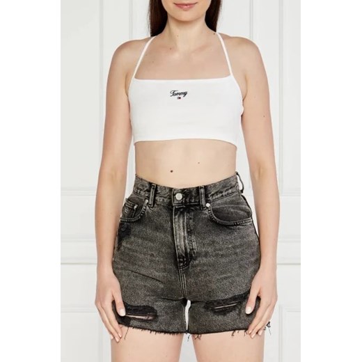 Tommy Jeans Top | Cropped Fit Tommy Jeans M okazyjna cena Gomez Fashion Store