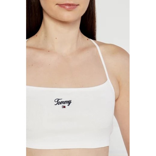 Tommy Jeans Top | Cropped Fit Tommy Jeans L promocja Gomez Fashion Store