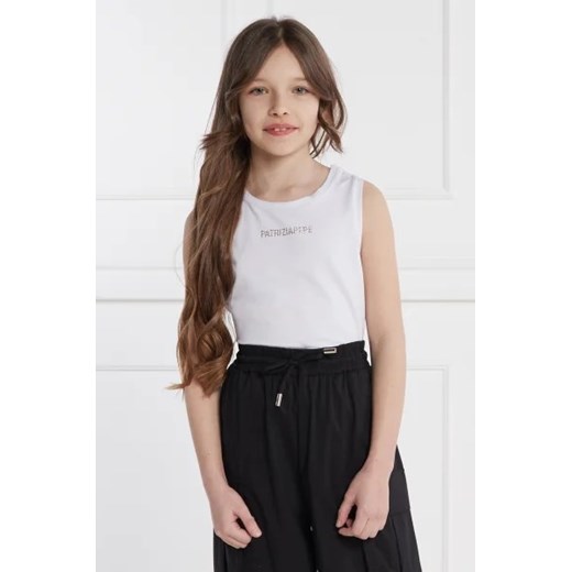 Patrizia Pepe Top | Regular Fit ze sklepu Gomez Fashion Store w kategorii Bluzki dziewczęce - zdjęcie 172993363